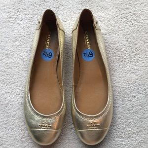 NWT Coach flats